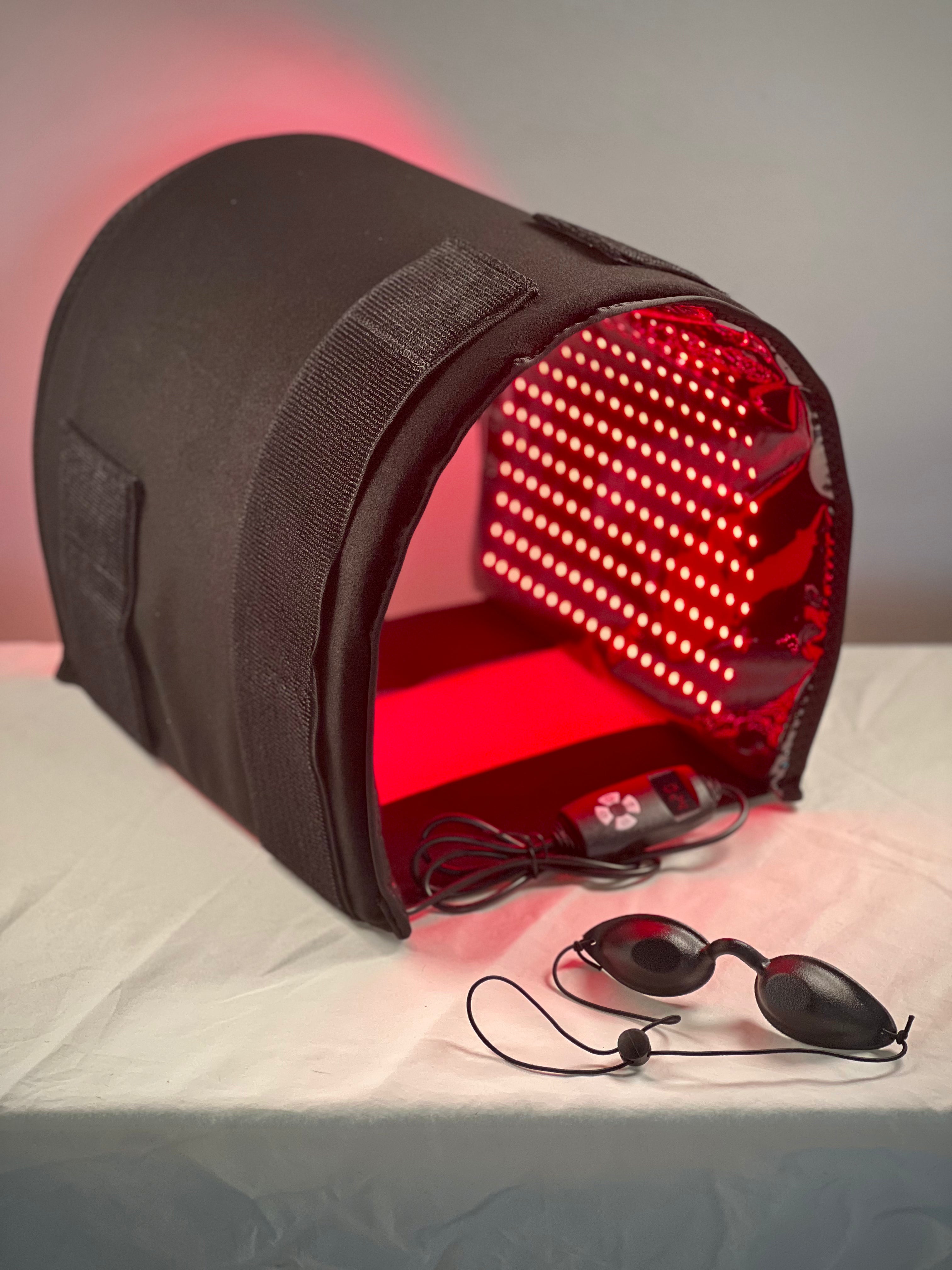Kraftig Rødlysterapi Ansiktsmaske – Profesjonell LED Hudpleie