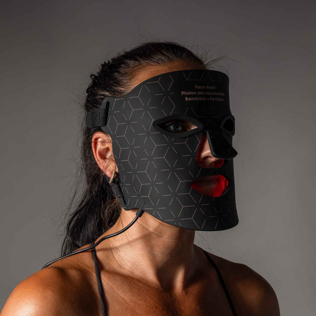 Rødlys Terapi Ansiktsmaske