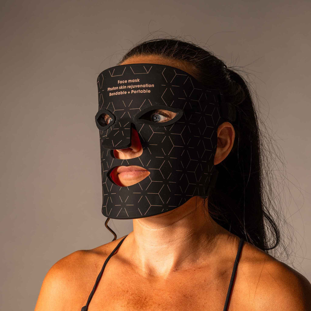 Rødlys Terapi Ansiktsmaske