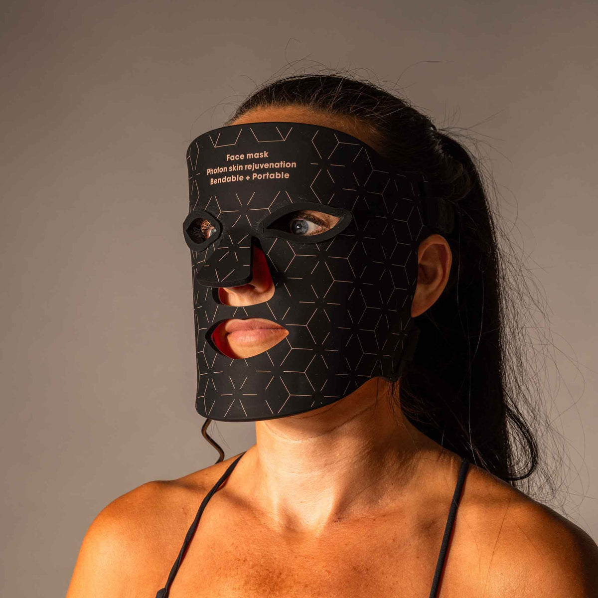 Rødlys Terapi Ansiktsmaske